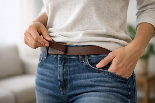How to Wear Buckle Free Belts Comfortably