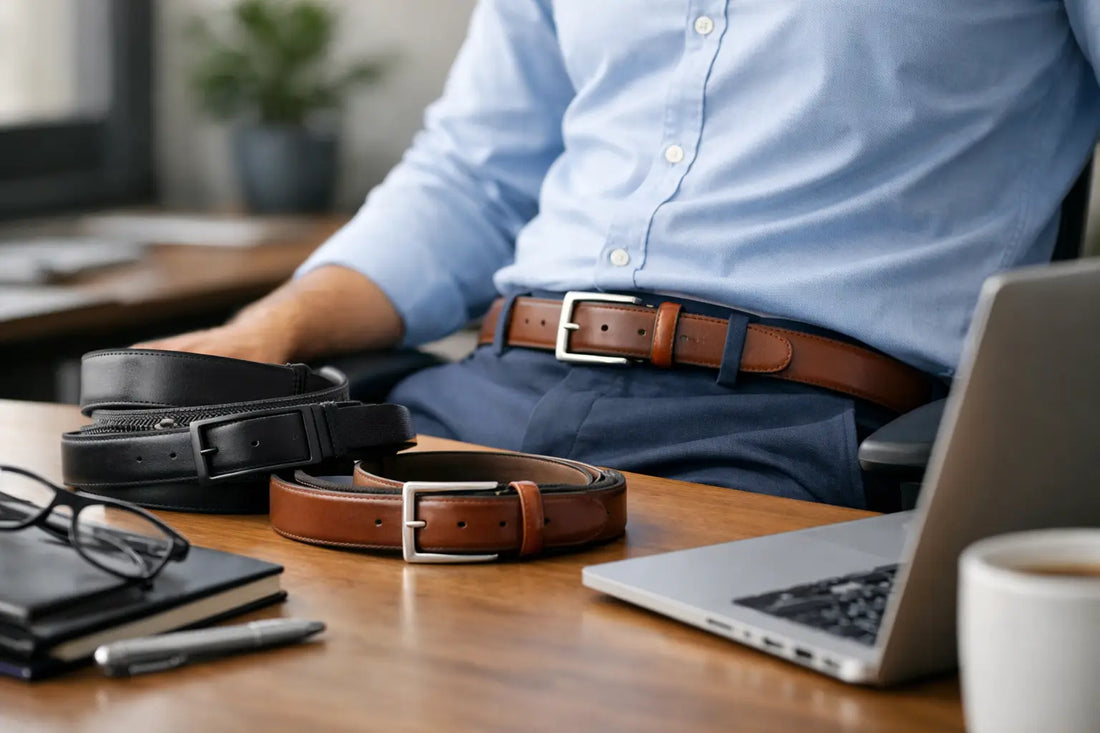 7 Best Belts for Desk Jobs That Stay Comfortable